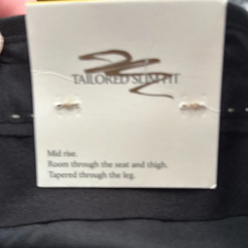 NWT Banana Republic Signature Italian Hopsack Black Suit Pant Men’s Size 32S